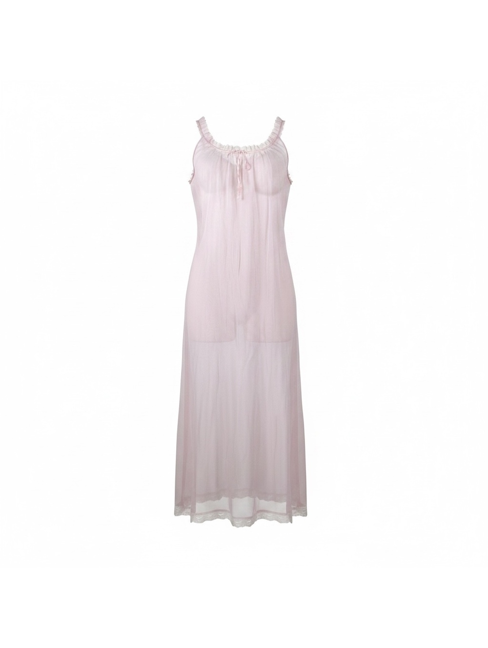 Tosca Pink Nylon Nightgown M